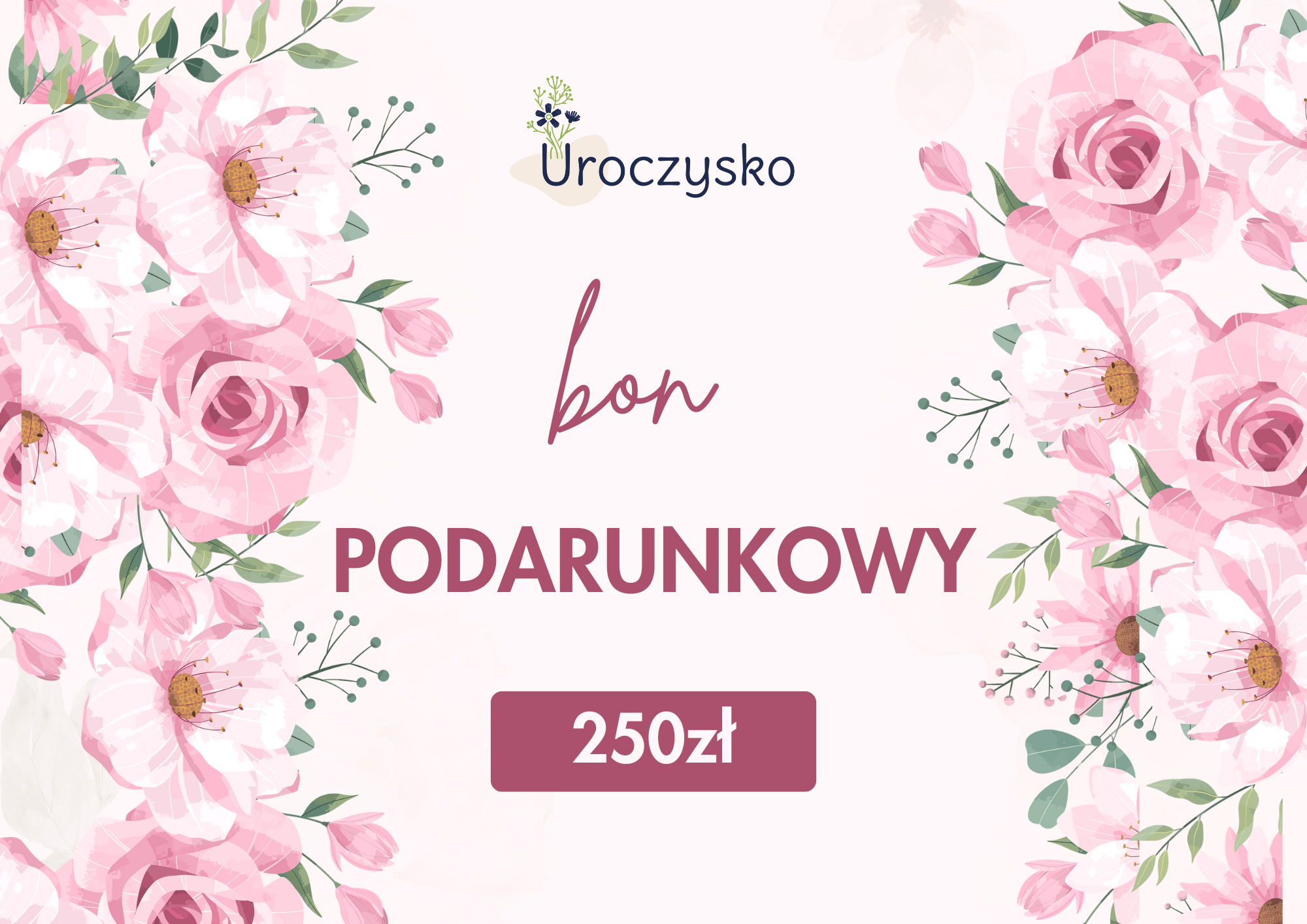 Bon podarunkowy 250 zł